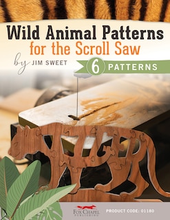 Front cover_Wild Animal Patterns For The Scroll Saw