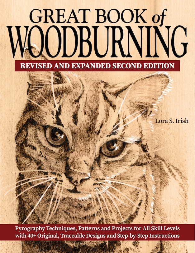 Front cover_Great Book of Woodburning, Revised and Expanded Second Edition