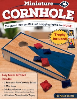 Couverture_Miniature Cornhole Set: Easy Slider Gift Set