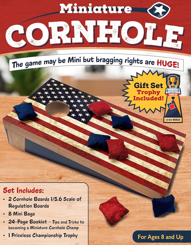 Couverture_Miniature Cornhole Set: Stars and Stripes Forever Gift Set