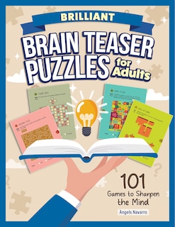 Front cover_Brilliant Brain Teaser Puzzles for Adults
