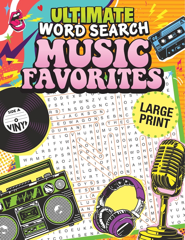 Front cover_Ultimate Word Search Music Favorites