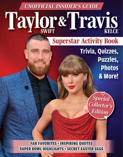 Couverture_Unofficial Insider's Guide Taylor Swift & Travis Kelce Superstar Activity Book