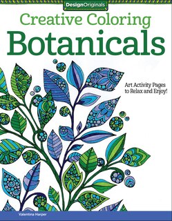 Front cover_Creative Coloring Botanicals
