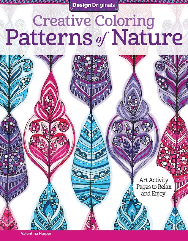 Front cover_Creative Coloring Patterns of Nature