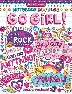 Front cover_Notebook Doodles Go Girl!