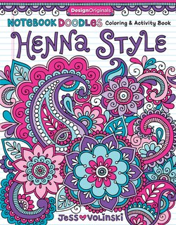 Front cover_Notebook Doodles Henna Style