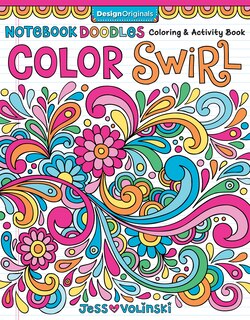 Front cover_Notebook Doodles Color Swirl