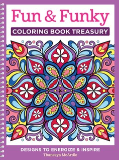 Front cover_Fun & Funky Coloring Book Treasury