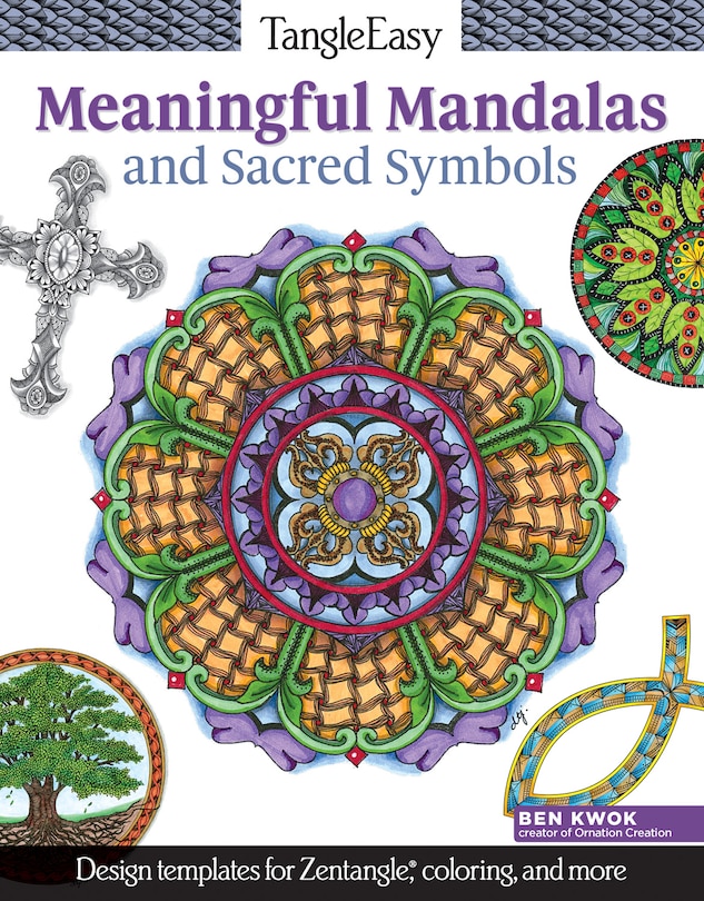 Front cover_TangleEasy Meaningful Mandalas and Sacred Symbols