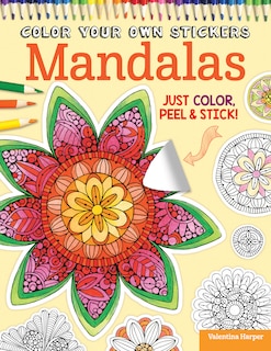 Front cover_Color Your Own Stickers Mandalas