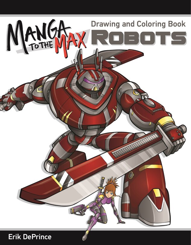 Front cover_Manga to the Max Robots