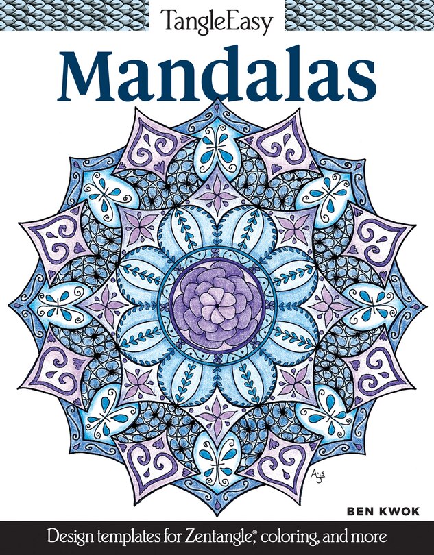 Front cover_TangleEasy Mandalas