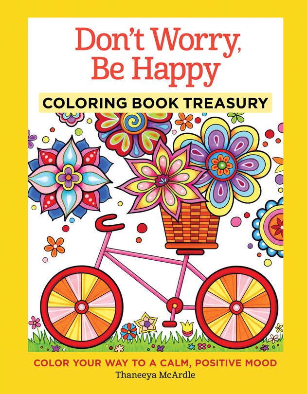 Couverture_Don't Worry, Be Happy Coloring Book Treasury