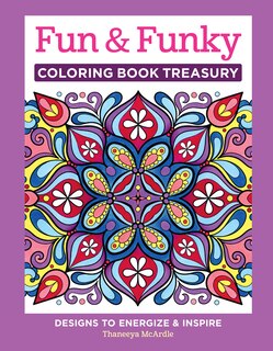 Front cover_Fun & Funky Coloring Book Treasury