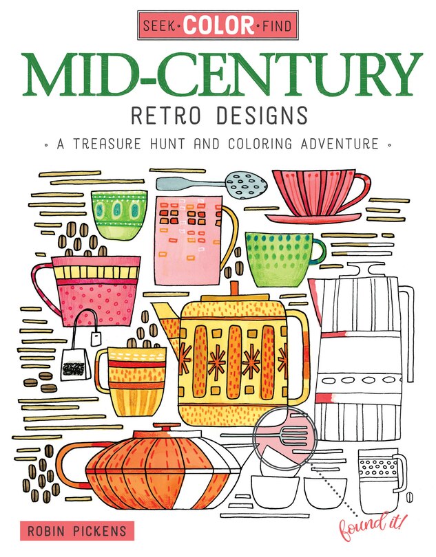 Front cover_Seek, Color, Find Mid-Century Retro Designs