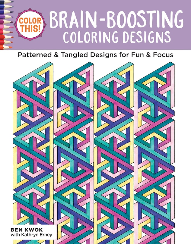 Front cover_Color This! Brain-Boosting Coloring Designs