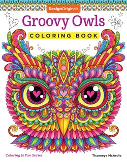 Couverture_Groovy Owls Coloring Book