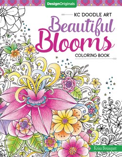Front cover_Kc Doodle Art Beautiful Blooms Coloring Book