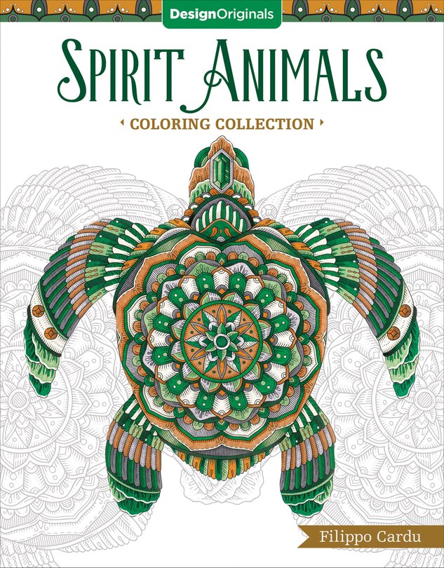 Couverture_Spirit Animals (filippo Cardu Coloring Collection)