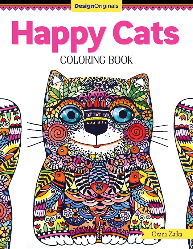 Couverture_Happy Cats Coloring Book