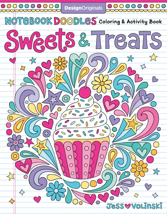 Front cover_Notebook Doodles Sweets & Treats