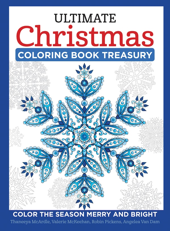 Front cover_Ultimate Christmas Coloring Book Treasury