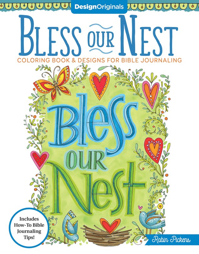 Front cover_Bless Our Nest Coloring Book