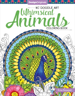 Front cover_Kc Doodle Art Whimsical Animals Coloring Book