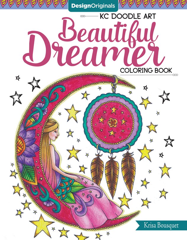 Front cover_Kc Doodle Art Beautiful Dreamer Coloring Book