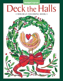 Front cover_Deck The Halls Holiday Coloring Book