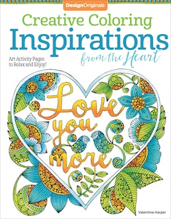 Couverture_Creative Coloring Inspirations From The Heart