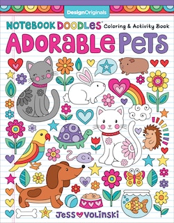 Front cover_Notebook Doodles Adorable Pets