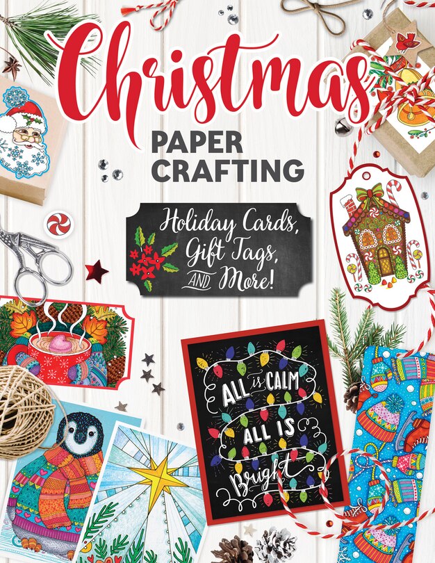 Front cover_Christmas Papercrafting