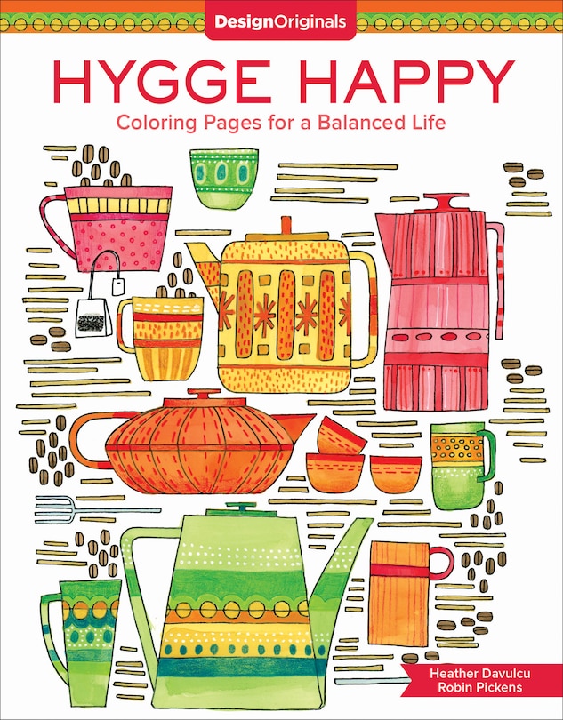 Front cover_Hygge Happy Coloring Book