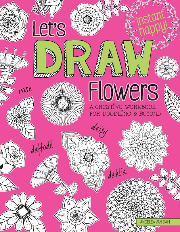 Couverture_Let's Draw Flowers