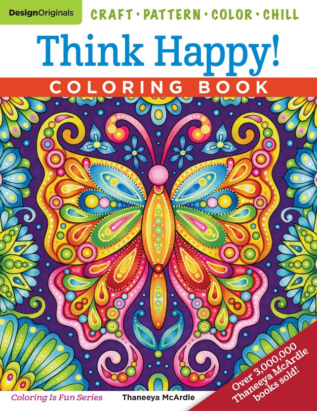 Front cover_Think Happy! Coloring Book