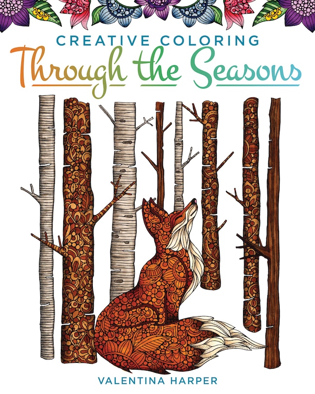 Front cover_Creative Coloring Through The Seasons