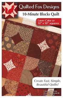 Front cover_10 Minute Blocks Quilt Pattern