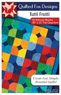 Front cover_Tutti Frutti Quilt Pattern