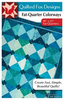 Couverture_Fat-quarter Colorways Quilt Pattern
