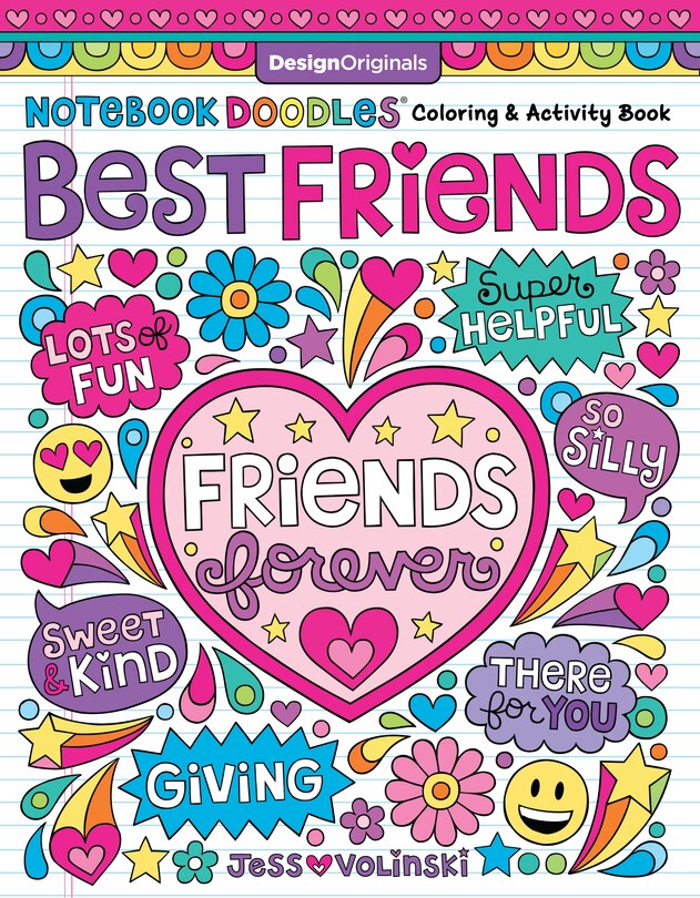 Front cover_Notebook Doodles Best Friends
