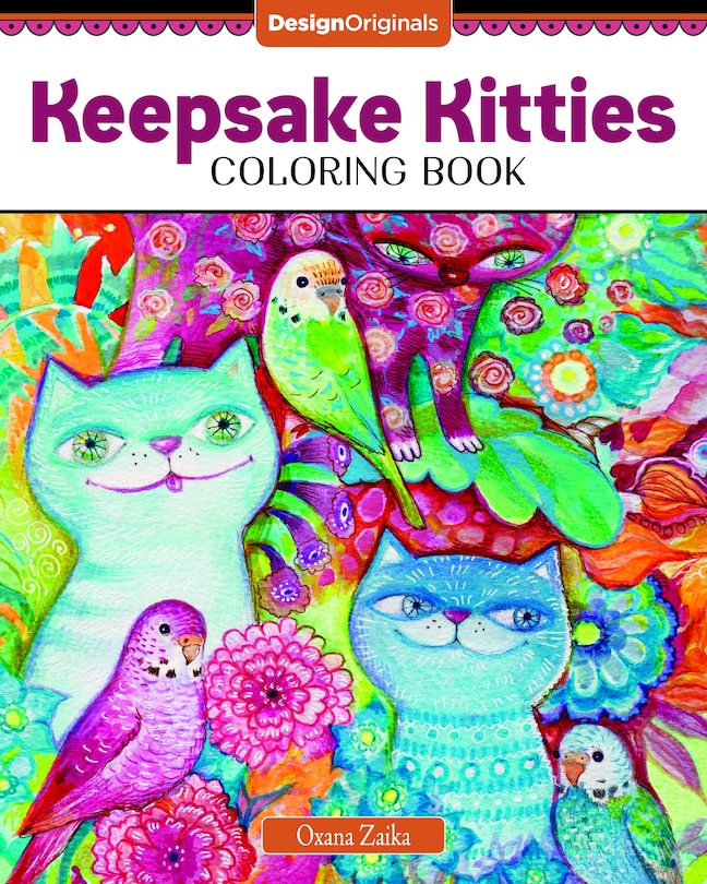 Couverture_Keepsake Kitties Coloring Book