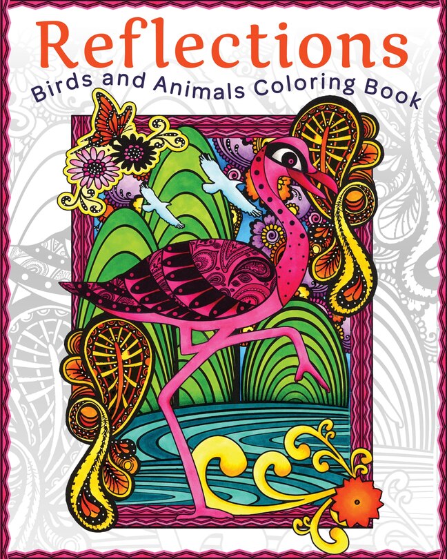 Couverture_Reflections: Birds And Animals Coloring Book