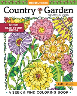 Front cover_Country Garden Coloring Book