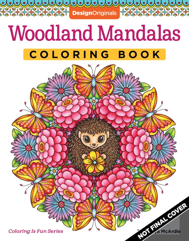 Front cover_Woodland Mandalas Coloring Book