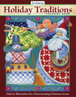 Front cover_Jim Shore Holiday Traditions Coloring Book