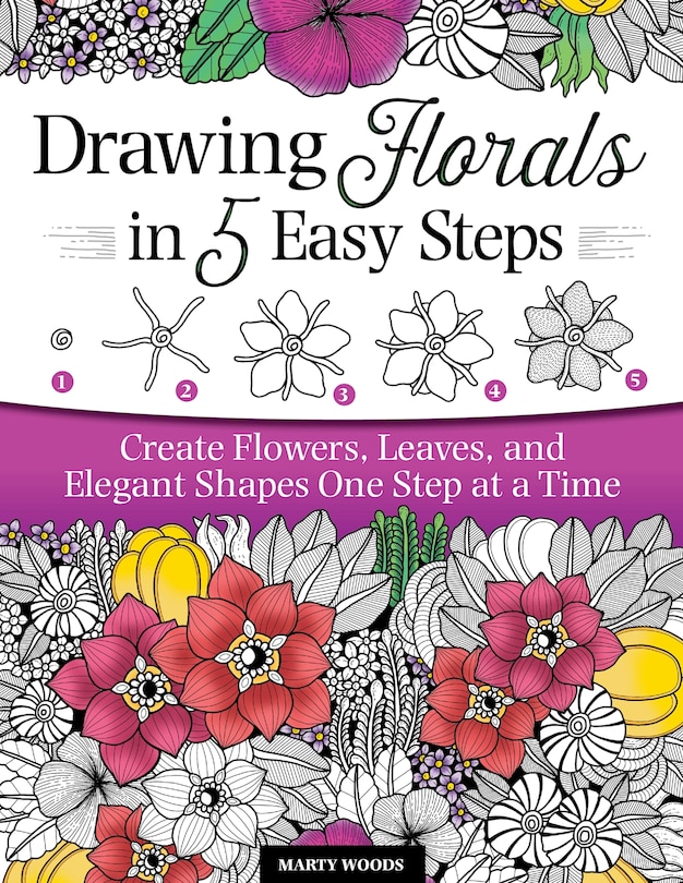 Front cover_Drawing Florals In 5 Easy Steps