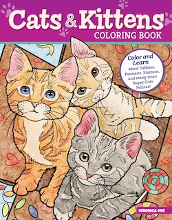 Front cover_Cats & Kittens Coloring Book