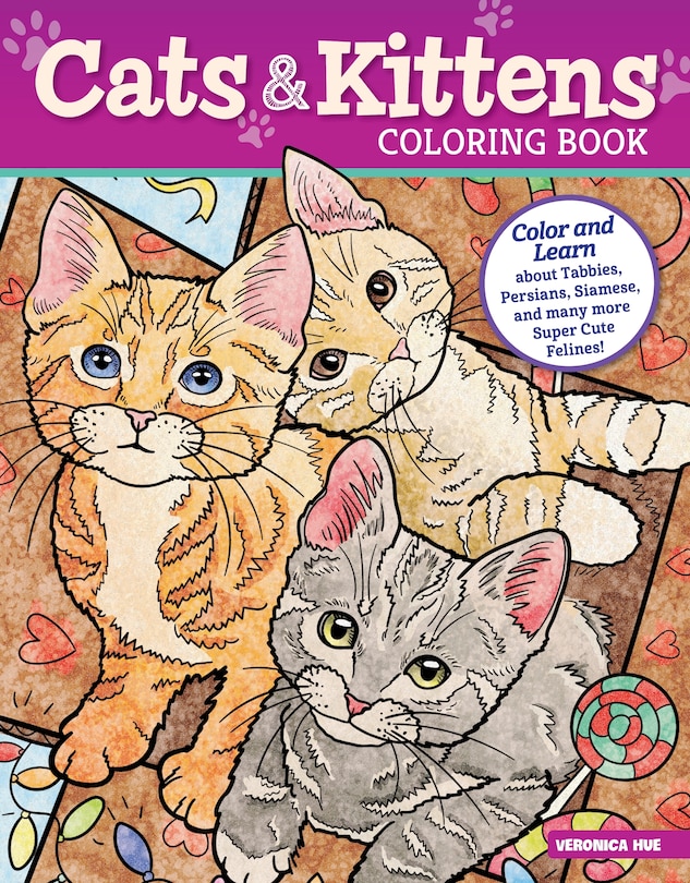 Front cover_Cats & Kittens Coloring Book